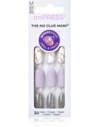 KISS imPRESS The No Glue Mani Medium Изкуствени нокти самозалепващ се Climb Up 30 бр.