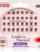 KISS Look So Natural изкуствени мигли в сноп с възел Lavish 30 бр.