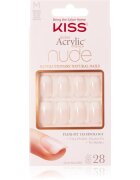 KISS Nude Nails Cashmere Изкуствени нокти медиум 28 бр.