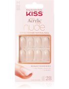 KISS Nude Nails Graceful Изкуствени нокти медиум 28 бр.