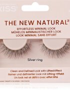 KISS The New Natural Effortless Minimal Look изкуствени мигли Silver Ring 1 чифт