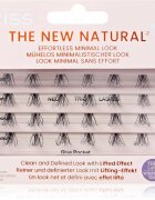 KISS The New Natural Effortless Minimal Look лепящи снопчета мигли без възли Trio 01 24 бр.
