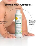 Klorane Bébé Multi-Purpose Oil подхранващо масло за тяло за детска кожа 200 мл.