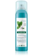 Klorane Organic Mint сух шампоан за коса изложена на замърсен въздух 150 мл.