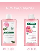 Klorane Peony Soothing Sensitive Hair Scalp Shampoo шампоан за чувствителна кожа на скалпа 400 мл.