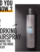 KMS Hair Stay Working Hairspray лак за коса за коса изложена на високи температури 75 мл.