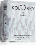 Kolorky Day Feathers еднократни ЕКО пелени размер XL 12-16 Kg 17 бр.