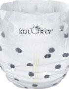 Kolorky Deluxe Velvet Dots еднократни ЕКО пелени размер XL 12-16 kg 17 бр.