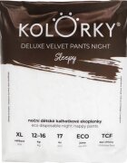 Kolorky Deluxe Velvet Pants Night Sleepy еднократни пелени гащички за нощ XL 12-16 kg 17 бр.
