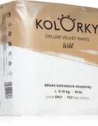 Kolorky Deluxe Velvet Pants Wild еднократни пелени гащички размер L 8-13 Kg 19 бр.