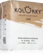 Kolorky Deluxe Velvet Pants Wild еднократни пелени гащички размер XL 12-16 Kg 17 бр.