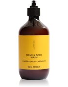 Kolorky Hand & Body Wash почистващ гел за ръце и тяло Ginger & Smoky Cardamom 490 мл.