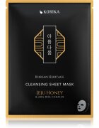 KORIKA Korean Heritage Jeju Honey & AHA-BHA Complex Cleansing Sheet Mask платнена маска с почистващ ефект 25 гр.