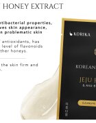 KORIKA Korean Heritage Jeju Honey & AHA-BHA Complex Cleansing Sheet Mask платнена маска с почистващ ефект 25 гр.