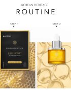 KORIKA Korean Heritage Jeju Honey & AHA-BHA Complex Cleansing Sheet Mask платнена маска с почистващ ефект 25 гр.