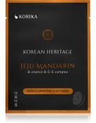 KORIKA Korean Heritage Set of 5 Skin Illuminating Face Sheet Masks комплект маски за лице на намалена цена за озаряване на лицето