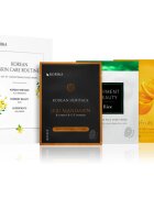 KORIKA KOREAN SKIN CARE ROUTINE SET OF 3 BRIGHTENING SHEET MASKS комплект за озаряване на лицето