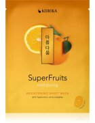 KORIKA KOREAN SKIN CARE ROUTINE SET OF 3 BRIGHTENING SHEET MASKS комплект за озаряване на лицето
