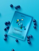 KORIKA SuperFruits Blueberry - Detoxifying Sheet Mask Хидратираща платнена маска Blueberry 25 гр.