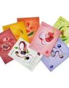 KORIKA SuperFruits Blueberry - Detoxifying Sheet Mask Хидратираща платнена маска Blueberry 25 гр.