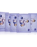 KORIKA SuperFruits Blueberry - Set of 5 Detoxifying Face Sheet Masks комплект маски за лице на намалена цена с детокс ефект Blueberry