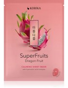 KORIKA SuperFruits Dragon Fruit - Calming Sheet Mask успокояваща платнена маска 25 гр.