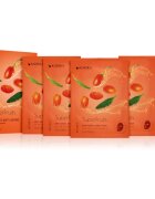 KORIKA SuperFruits Goji Berry - Set of 5 Anti-aging Face Sheet Masks комплект маски за лице на намалена цена с подмладяващ ефект Goji berry