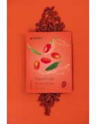 KORIKA SuperFruits Goji Berry - Set of 5 Anti-aging Face Sheet Masks комплект маски за лице на намалена цена с подмладяващ ефект Goji berry