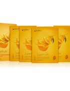 KORIKA SuperFruits Hallabong - Set of 5 Brightening Face Sheet Masks комплект маски за лице на намалена цена за озаряване на лицето Hallabong