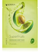 KORIKA SuperFruits комплект маски за лице на намалена цена с подхранващ ефект Avocado