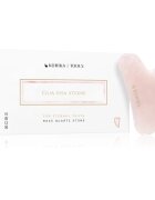 KORIKA Tools Gua Sha Green Jade Stone масажно приспособление за лице Gua Sha Quartz Pink 1 бр.