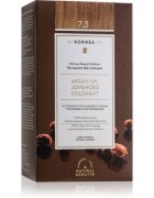 Korres Argan Oil перманентната боя за коса с арганово масло цвят 7.3 Golden / Honey Blonde 50 мл.