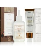 Korres Argan Oil перманентната боя за коса с арганово масло цвят 8.1 Ash Light Blonde 50 мл.