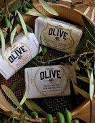 Korres Pure Greek Olive & Olive Blossom почистващ твърд сапун 125 гр.