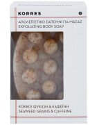Korres Seaweed Grains & Kaffeine ексфолиращ сапун против целулит 125 гр.
