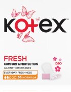 Kotex Liners Normal+ DEO дамски превръзки 56 бр.