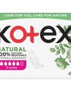 Kotex Natural Super санитарни кърпи 7 бр.