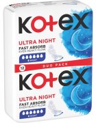 Kotex Ultra Comfort Night санитарни кърпи 12 бр.
