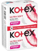 Kotex Ultra Soft Super санитарни кърпи 16 бр.