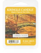 Kringle Candle Amber Wood восък за арома-лампа 64 гр.