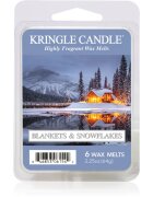 Kringle Candle Blankets & Snowflakes Wax Melt DVA ароматна свещ 64 гр.