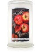 Kringle Candle Bourbon Apple & Oud ароматна свещ 624 гр.
