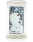 Kringle Candle Cashmere & Cocoa ароматна свещ 624 гр.