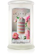 Kringle Candle Chiffon Parfait & Peony ароматна свещ 623 гр.