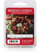 Kringle Candle Cinnamon Apple Wreath восък за арома-лампа 64 гр.