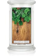 Kringle Candle Classic Balsam & Cedar ароматна свещ 623 гр.