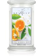 Kringle Candle Classic Citrus Blossom & Honey ароматна свещ 623 гр.