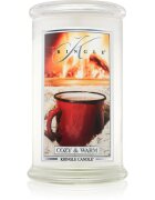 Kringle Candle Cozy & Warm ароматна свещ 624 гр.