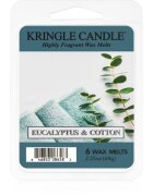 Kringle Candle Eucalyptus & Cotton восък за арома-лампа 64 гр.