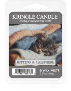 Kringle Candle Kittens & Cashmere восък за арома-лампа 64 гр.